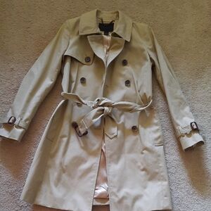 J. Crew Khaki Tan Trench Coat